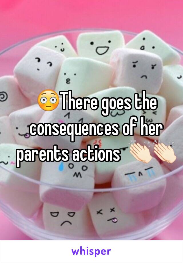 😳There goes the consequences of her parents actions  👏🏻👏🏻