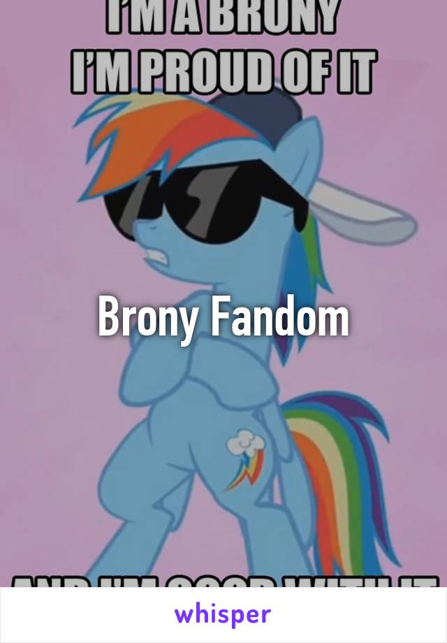 Brony Fandom