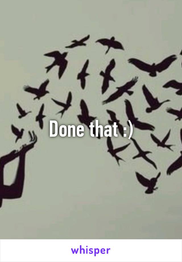 Done that :)