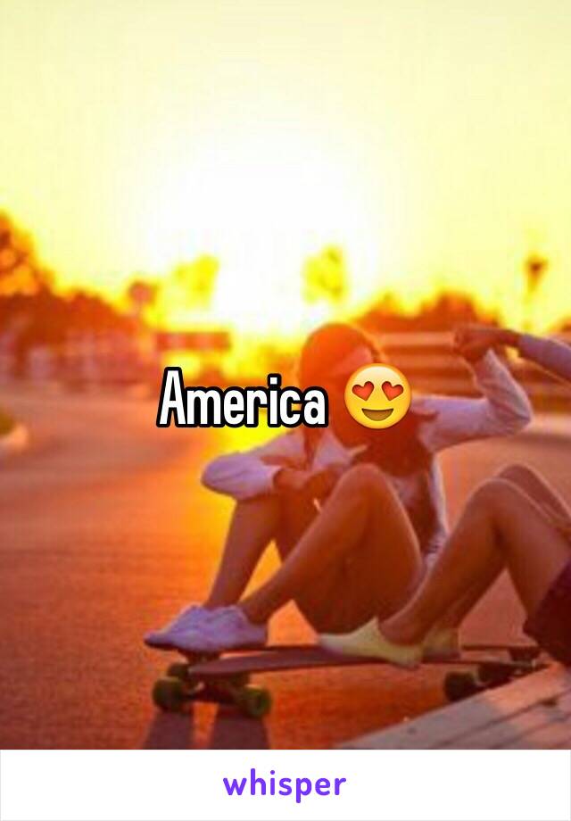 America 😍