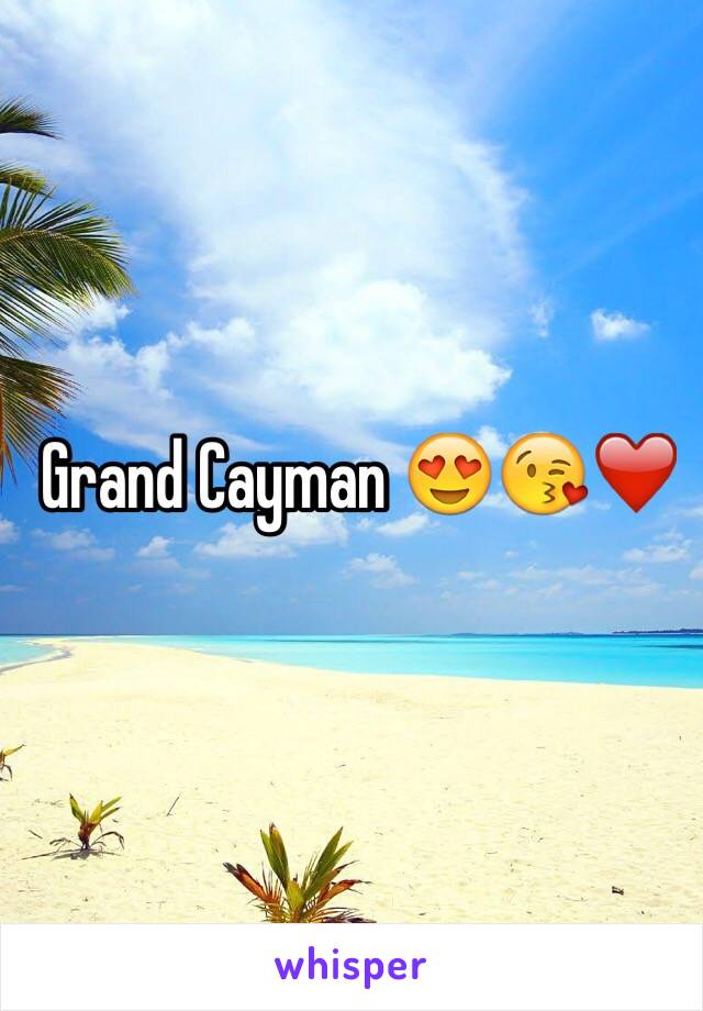 Grand Cayman 😍😘❤️