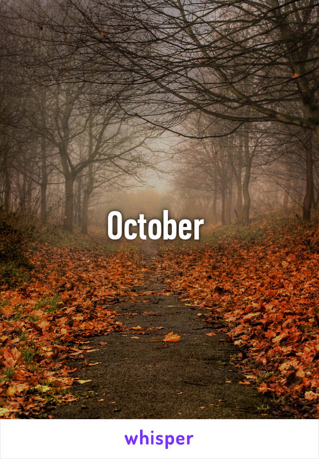 October 