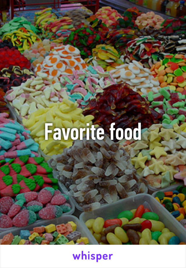 Favorite food