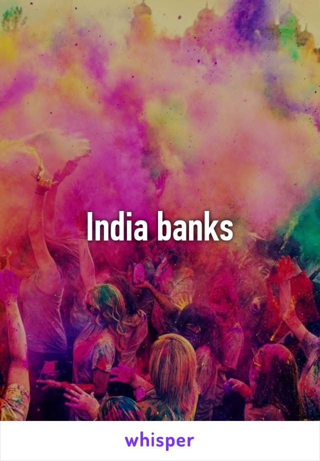 India banks