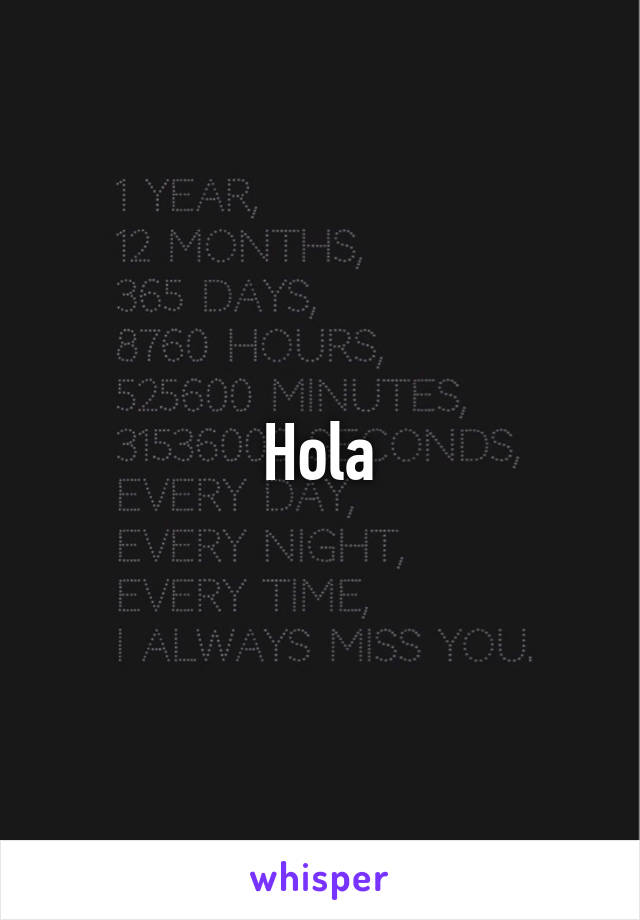 Hola