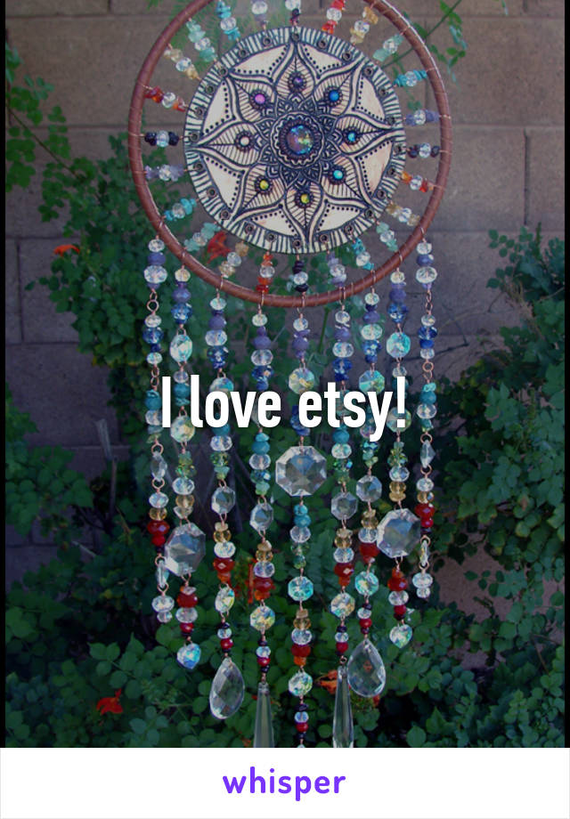 I love etsy!