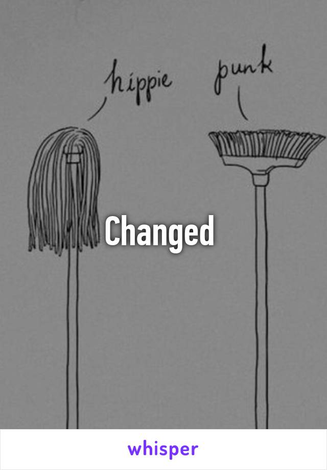 Changed 