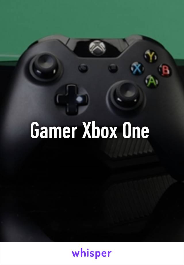 Gamer Xbox One 