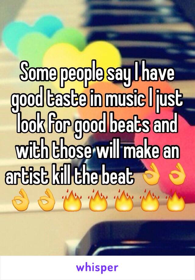 Some people say I have good taste in music I just look for good beats and with those will make an artist kill the beat 👌👌👌👌🔥🔥🔥🔥🔥