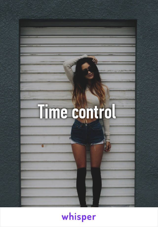 Time control 