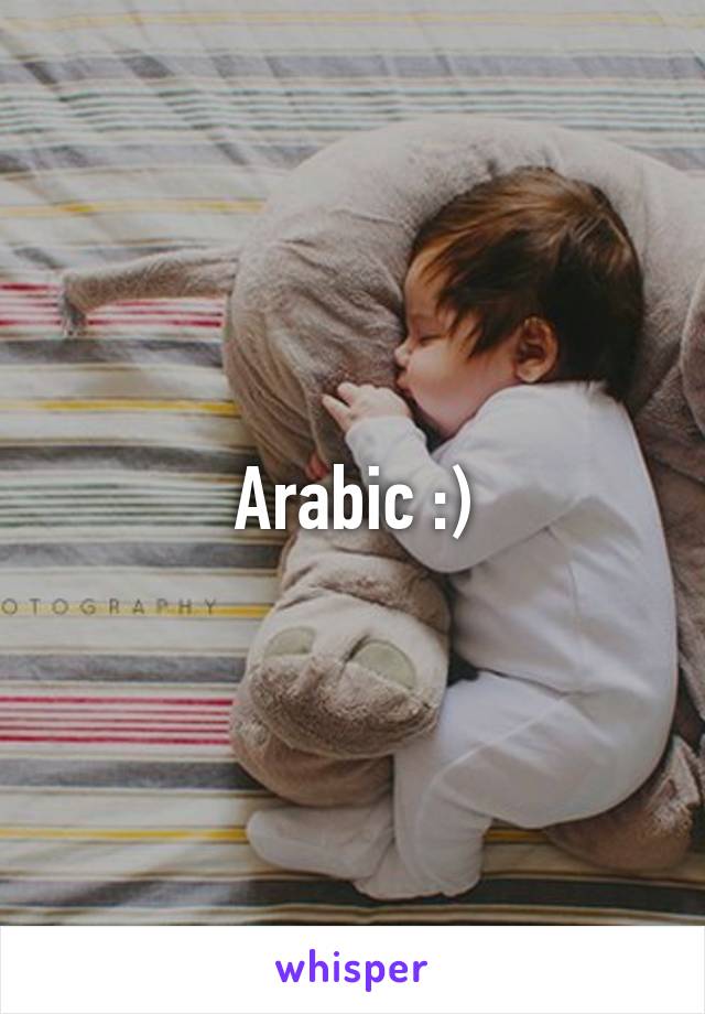 Arabic :)