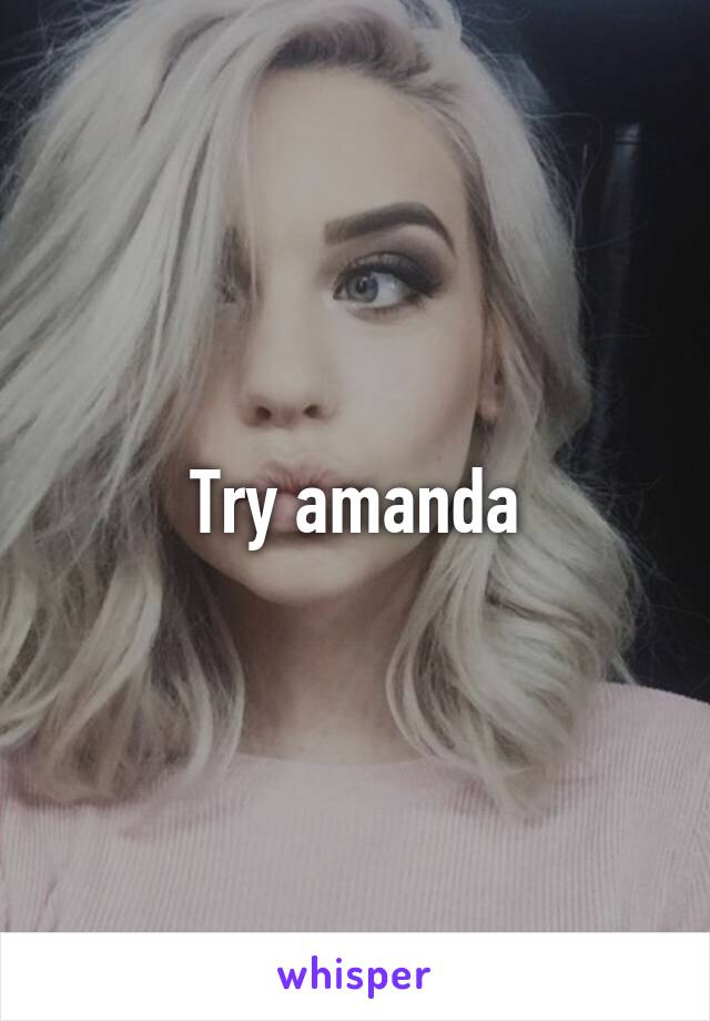 Try amanda