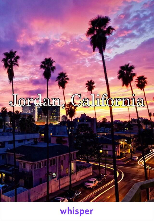 Jordan, California 