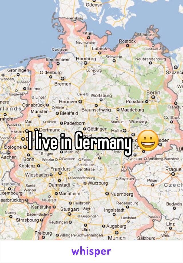 I live in Germany 😀