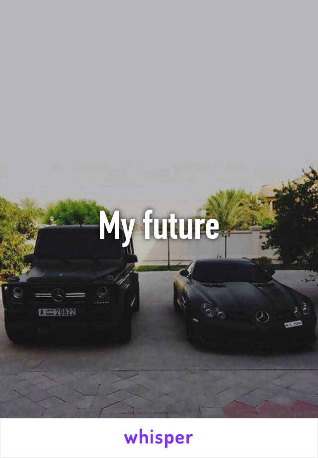 My future