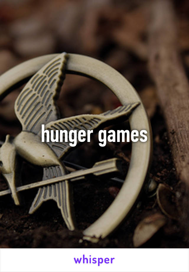 hunger games