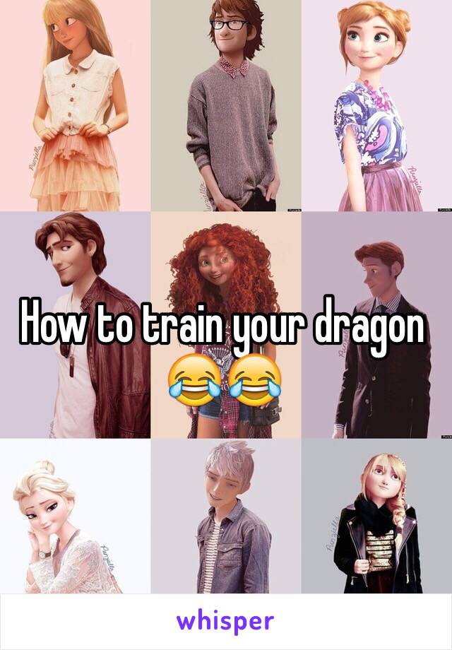 How to train your dragon 😂😂