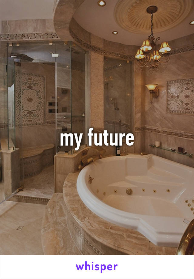 my future