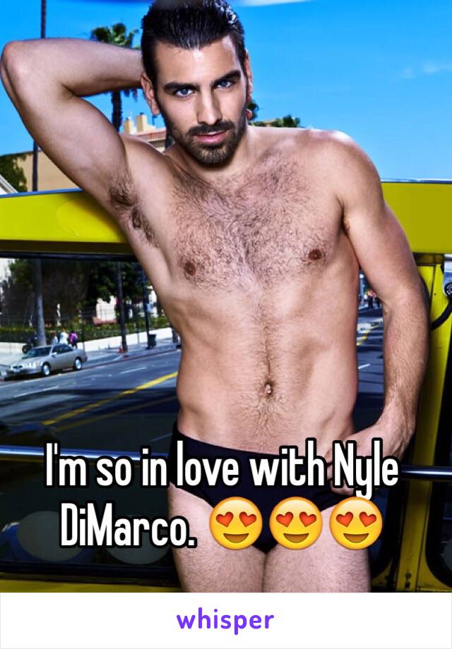 I'm so in love with Nyle DiMarco. 😍😍😍