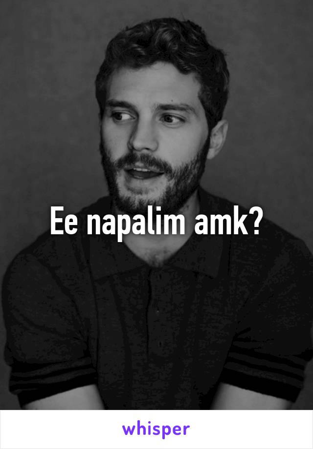 Ee napalim amk?