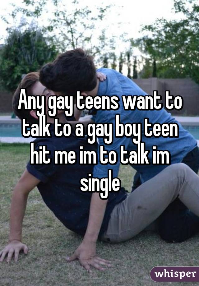 Gay Teen Talk 39