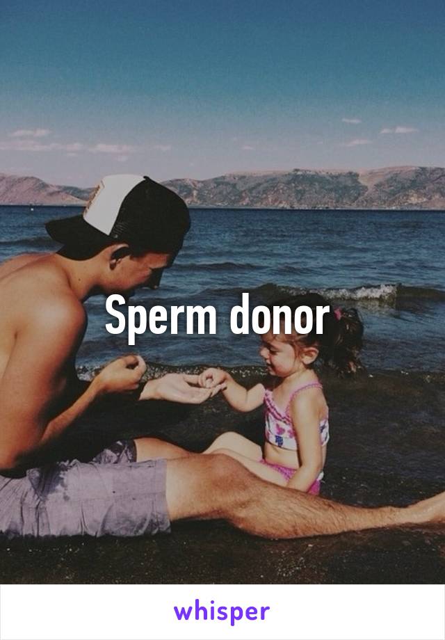 Sperm donor 