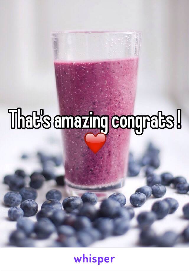 That's amazing congrats ! ❤️