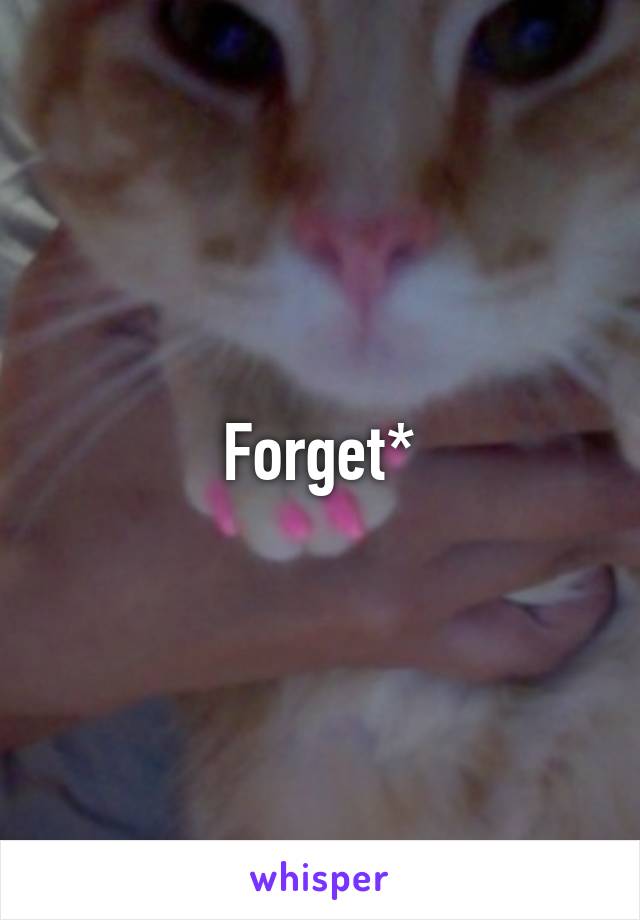 Forget*