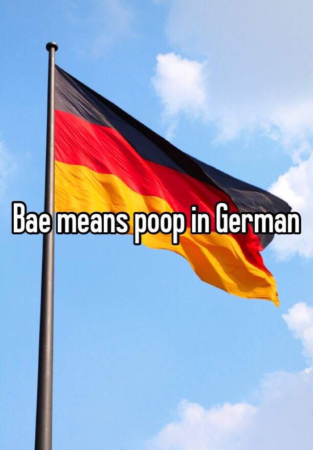 bae-means-poop-in-german