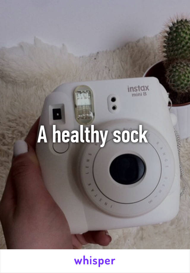 A healthy sock 