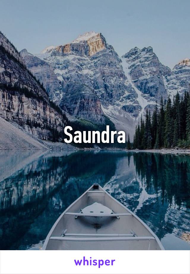 Saundra