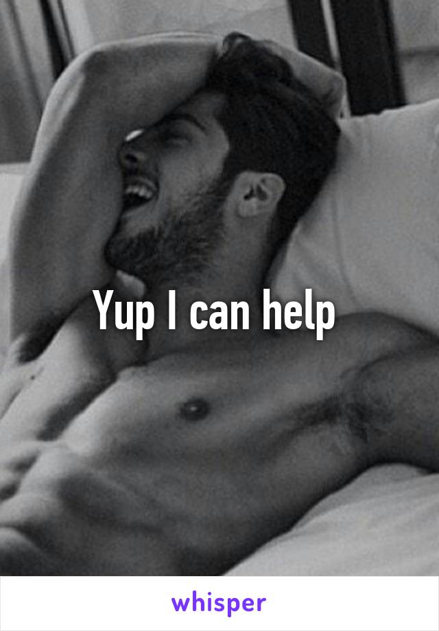 Yup I can help 