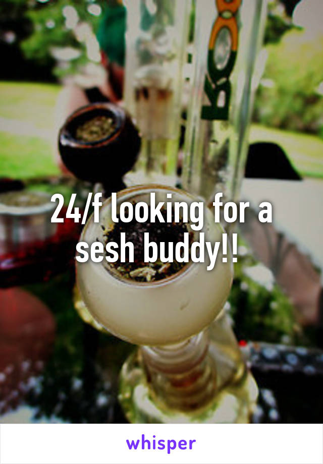 24/f looking for a sesh buddy!! 