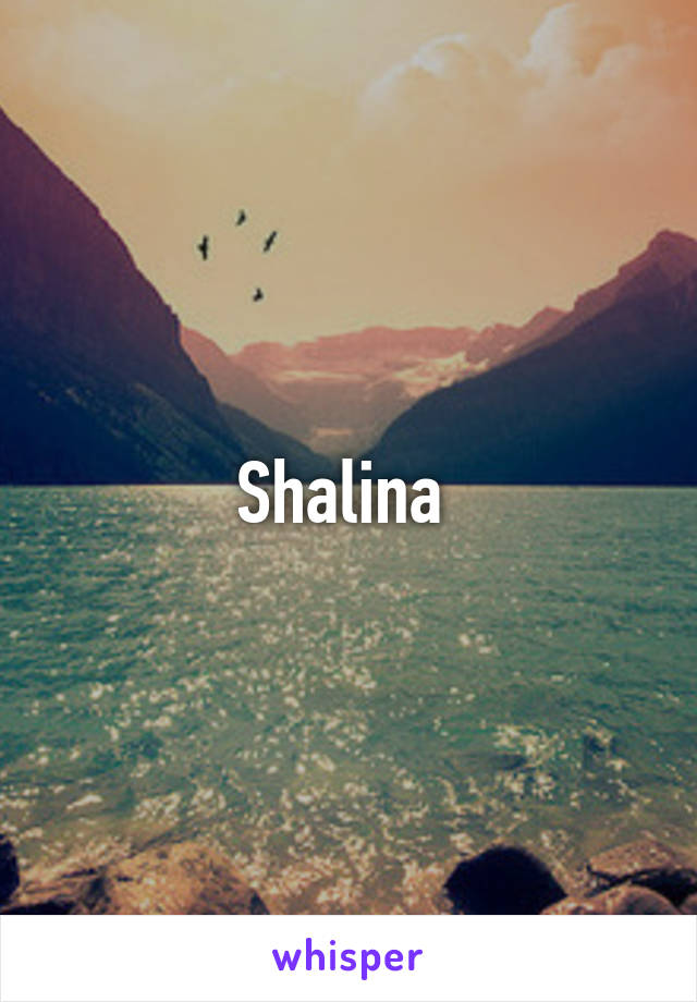 Shalina 