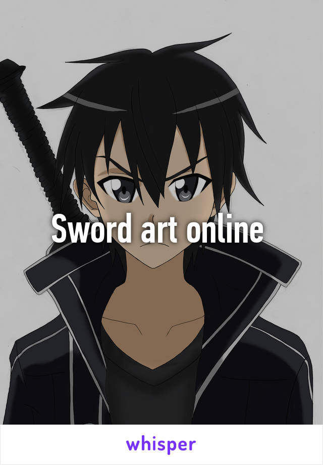Sword art online 