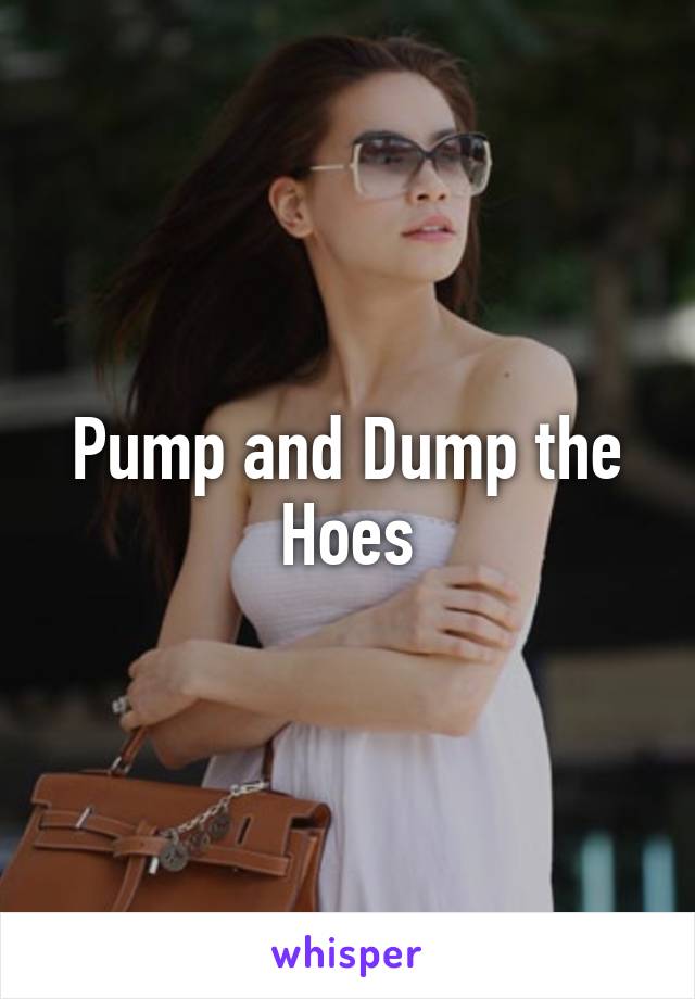 Pump and Dump the Hoes