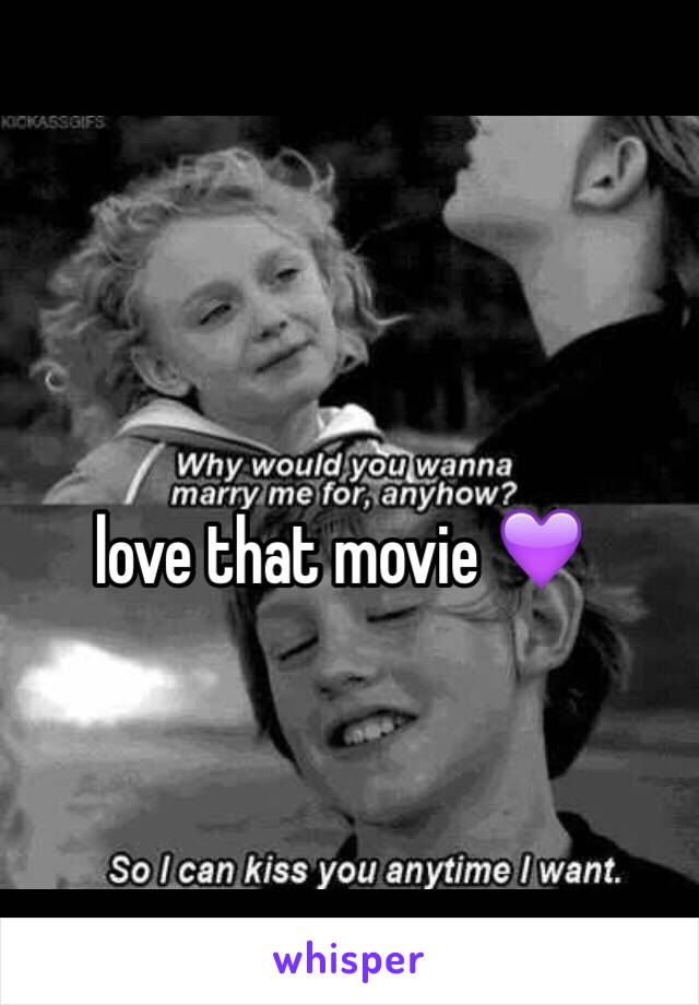 love that movie 💜