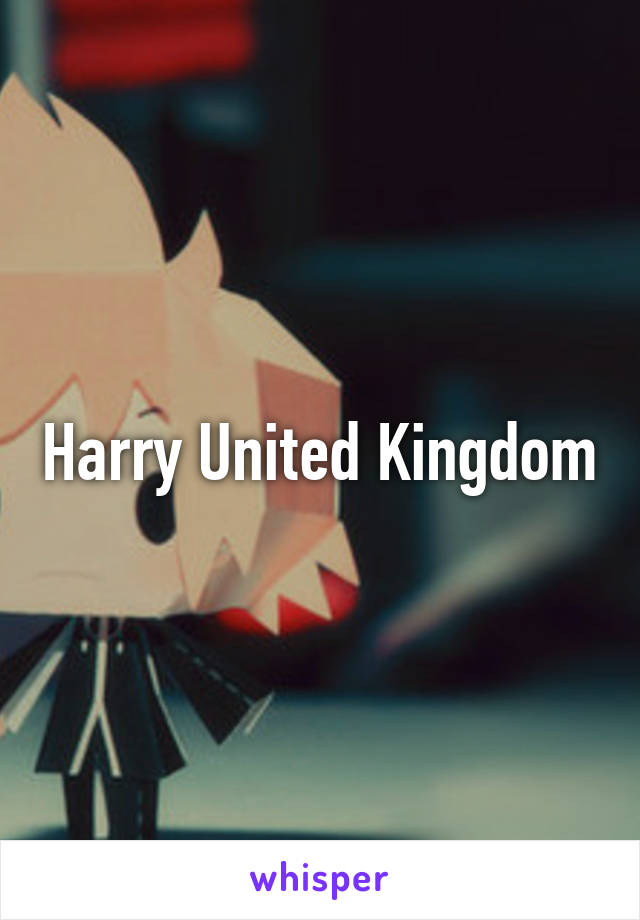 Harry United Kingdom