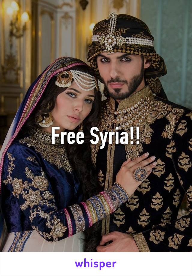 Free Syria!!