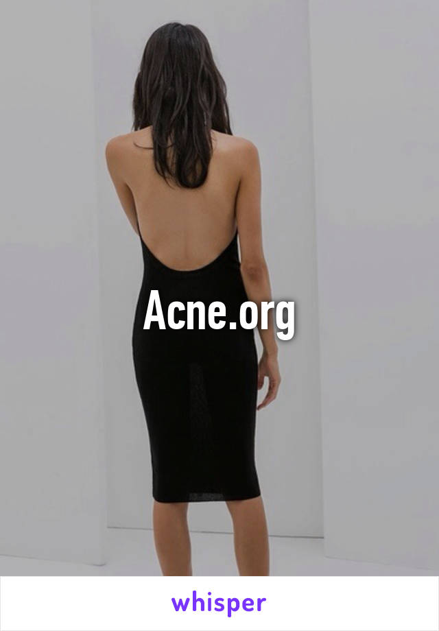 Acne.org