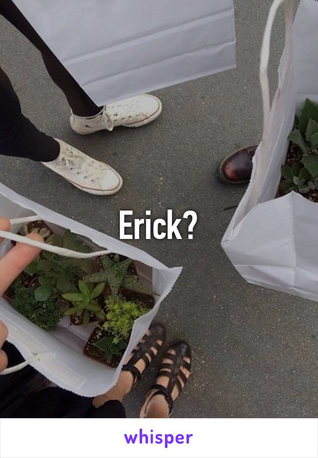 Erick?