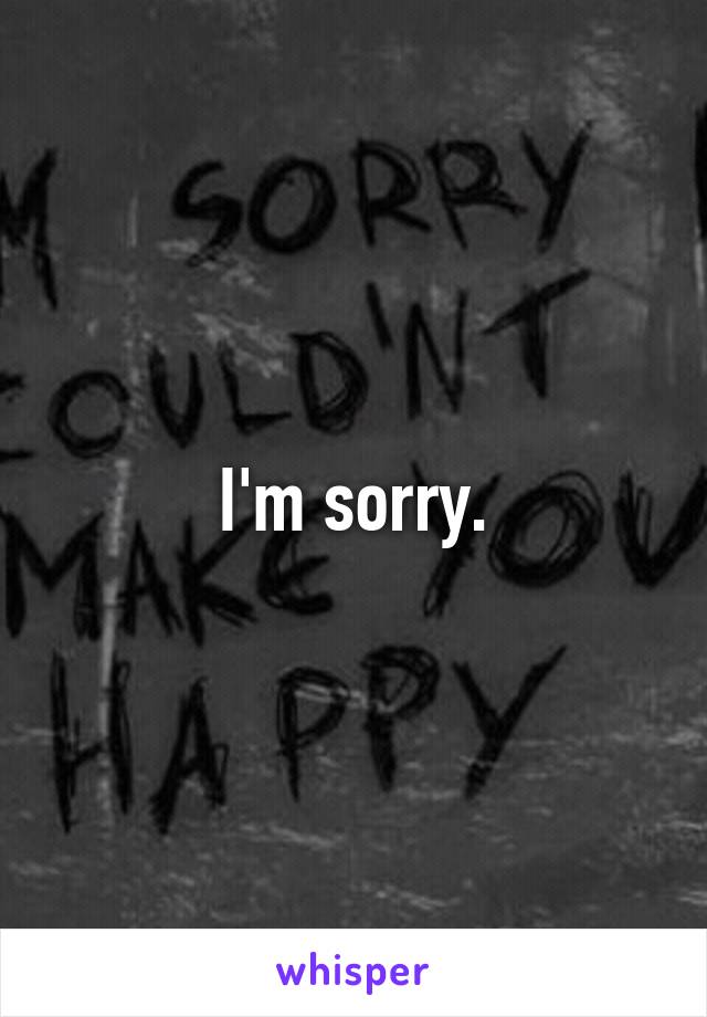 I'm sorry.