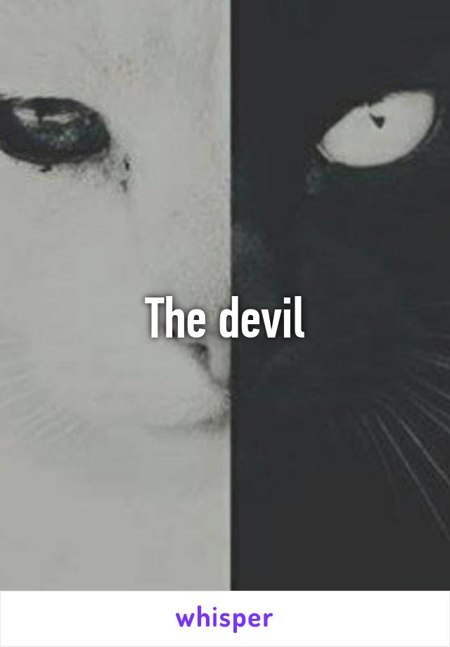 The devil