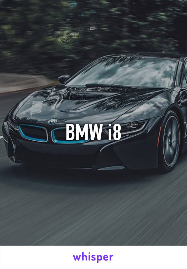 BMW i8