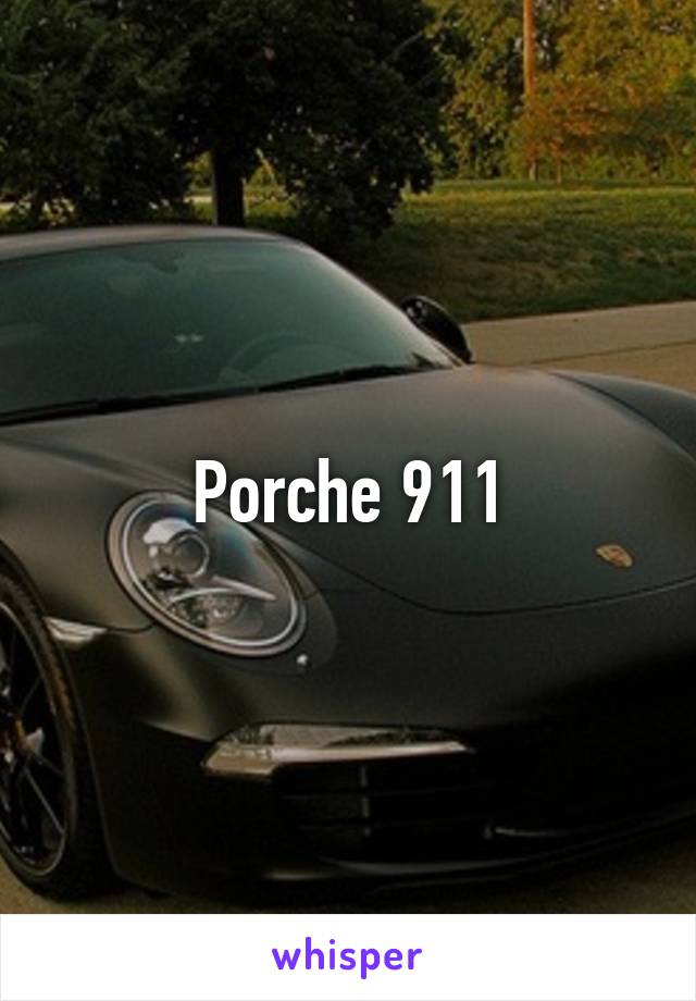 Porche 911