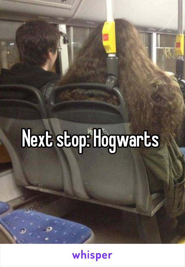 Next stop: Hogwarts