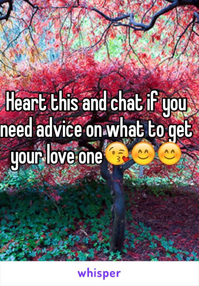 Heart this and chat if you need advice on what to get your love one😘😊😊