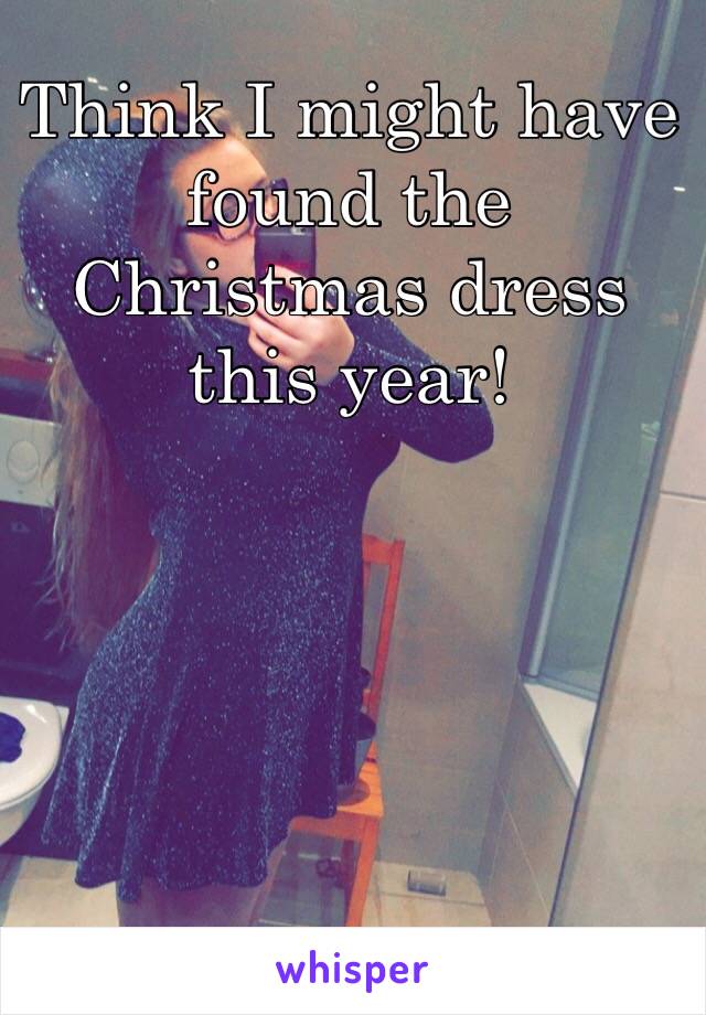 Think I might have found the Christmas dress this year! 