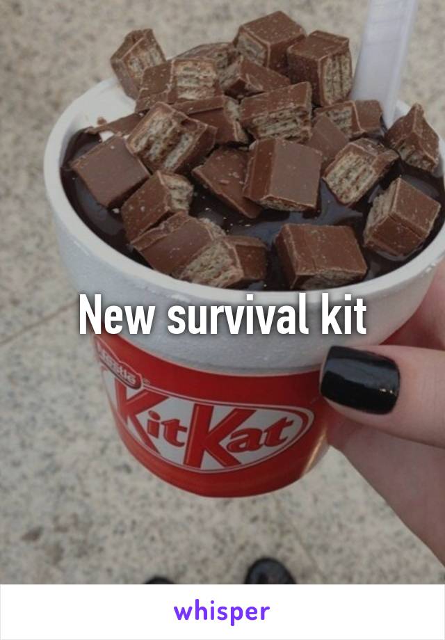 New survival kit