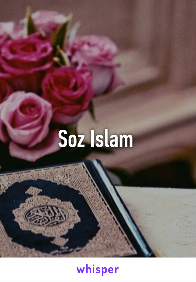 Soz Islam 